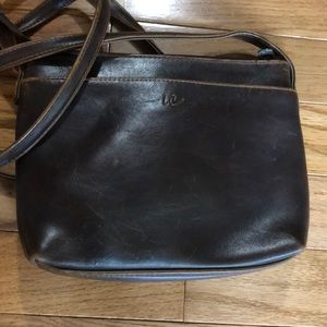 Liz Claiborne Vintage Leather crossbody
